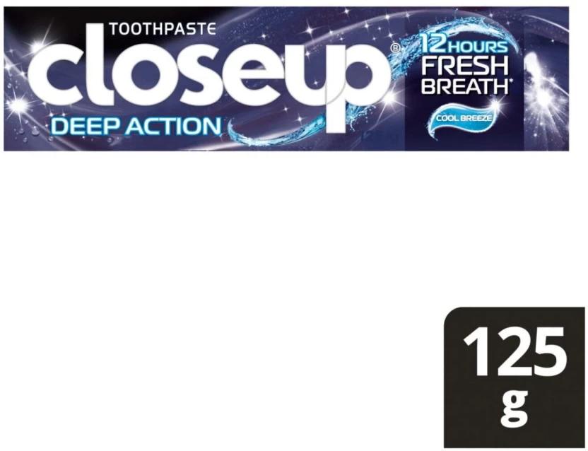 Close-up Deep Action Cool Breeze Toothpaste (125 g, Pack of 6)