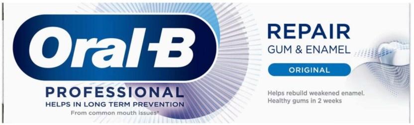 Oral-B Repair Gum & Enamel Original Toothpaste (75 ml, Pack of 12)