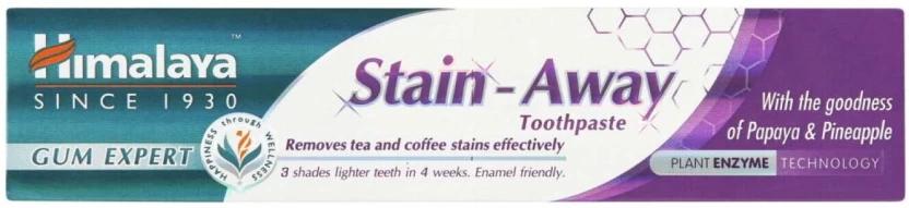 Himalaya Stain Away Toothpaste (75 ml, Pack of 48)