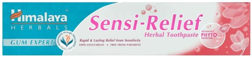 Himalaya Sensi-Relief Herbal Toothpaste (75 ml, Pack of 48)