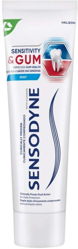 Sensodyne Sensitivity & Gum Toothpaste, Whitening Toothpaste (75 ml, Pack of 12)