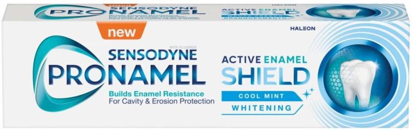 SENSODYNE PRONAMEL ACTIVE SHIELD COOL MINT Toothpaste (75 ml, Pack of 12)