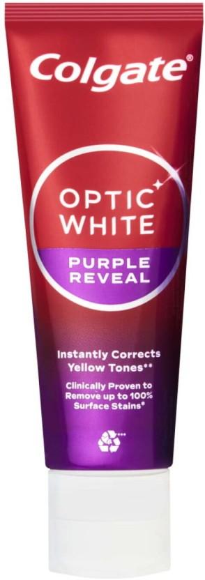 Colgate Optic White Purple Reveal Toothpaste Toothpaste (75 ml, Pack of 1)