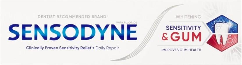 Sensodyne Sensitivity & Gum Whitening Toothpaste (75 ml, Pack of 144)