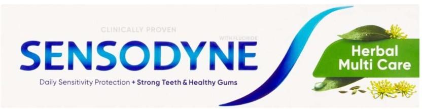 Sensodyne Herbal Multi Care Toothpaste (75 ml, Pack of 12)