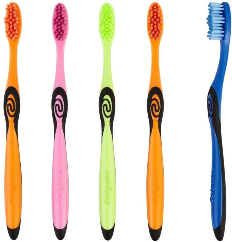 Colgate Colours Toothbrush Medium Toothbrush