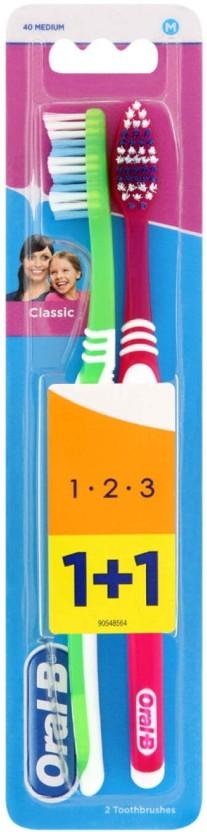 ORAL-B 3Effect Classic, 40 Medium Medium Toothbrush