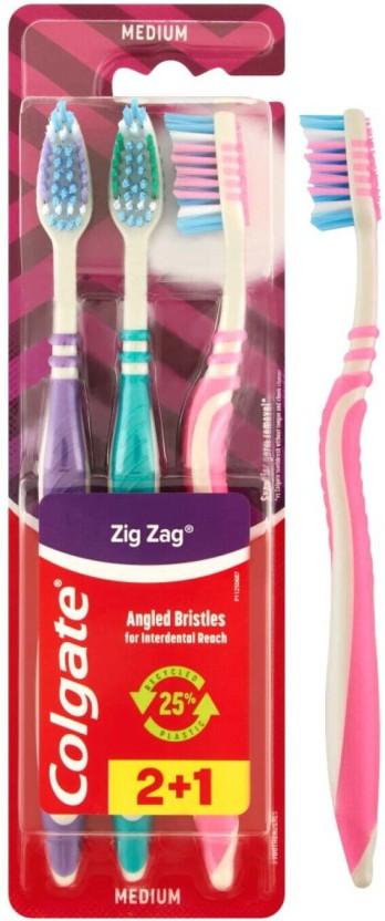 Colgate Toothbrush Zig Zag Vap Medium Toothbrush