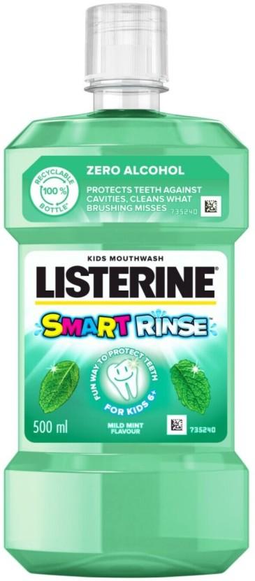 Listerine Smart Rinse M/Wash - Mint (500 ml)