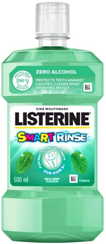 Listerine Smart Rinse M/Wash - Mint (500 ml)