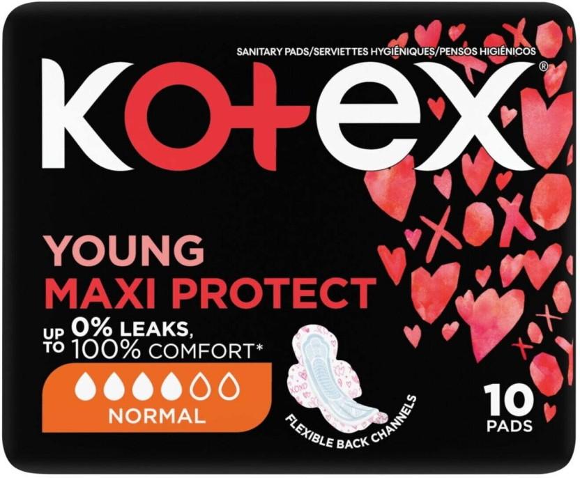 Kotex Young Normal Sanitary Pad (Pack of 10)