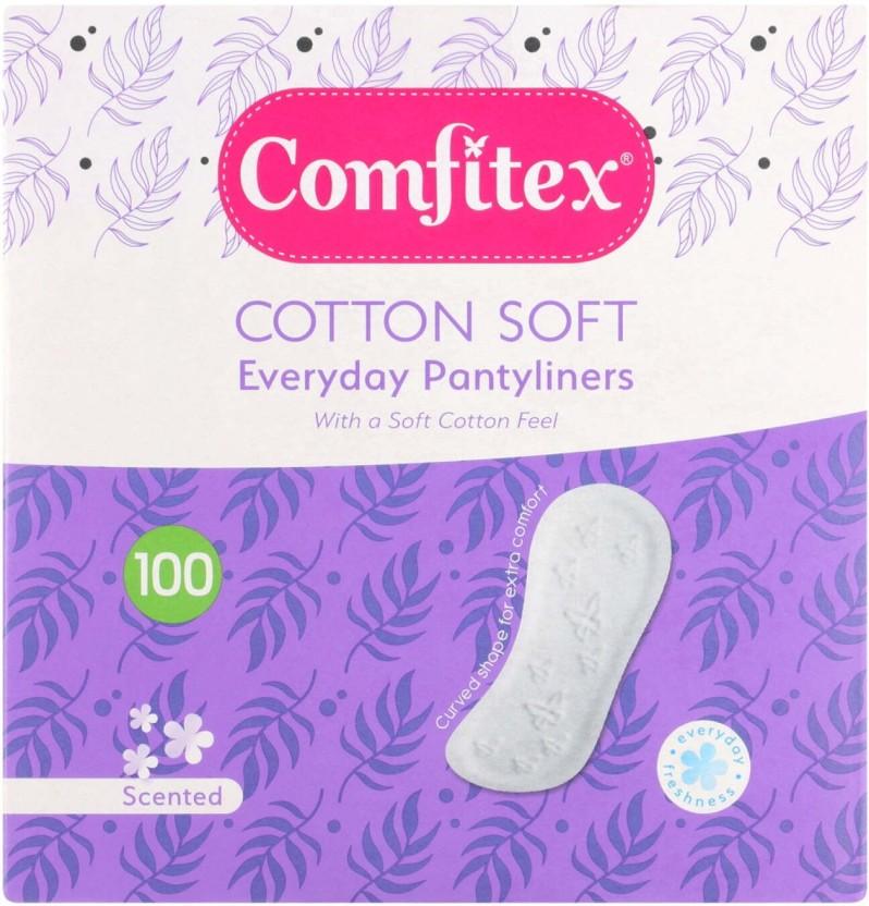 Comfitex Pantyliners Deo Pantyliner (Pack of 100)