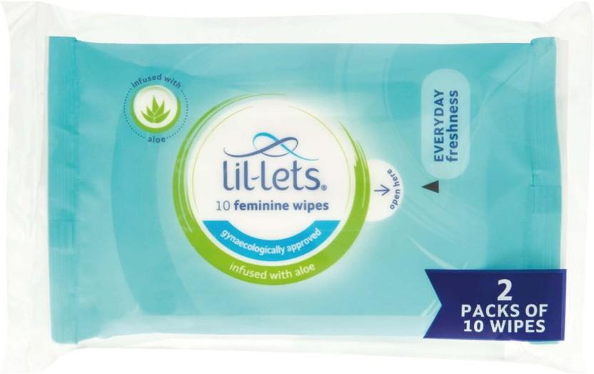 Lil-Lets Intimate Wipes (20 Sheet, Pack of 1)