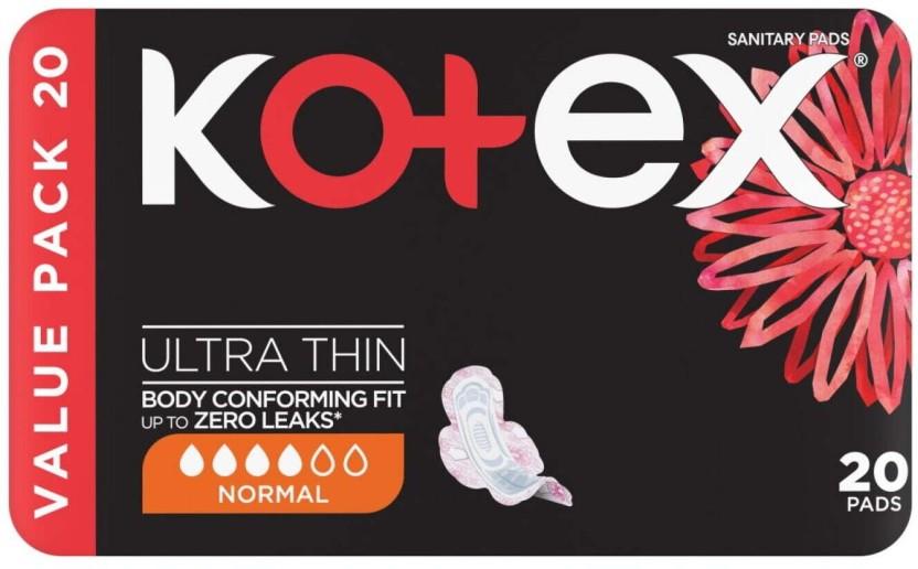 Kotex Ultra Normal Wings Sanitary Pad (Pack of 20)