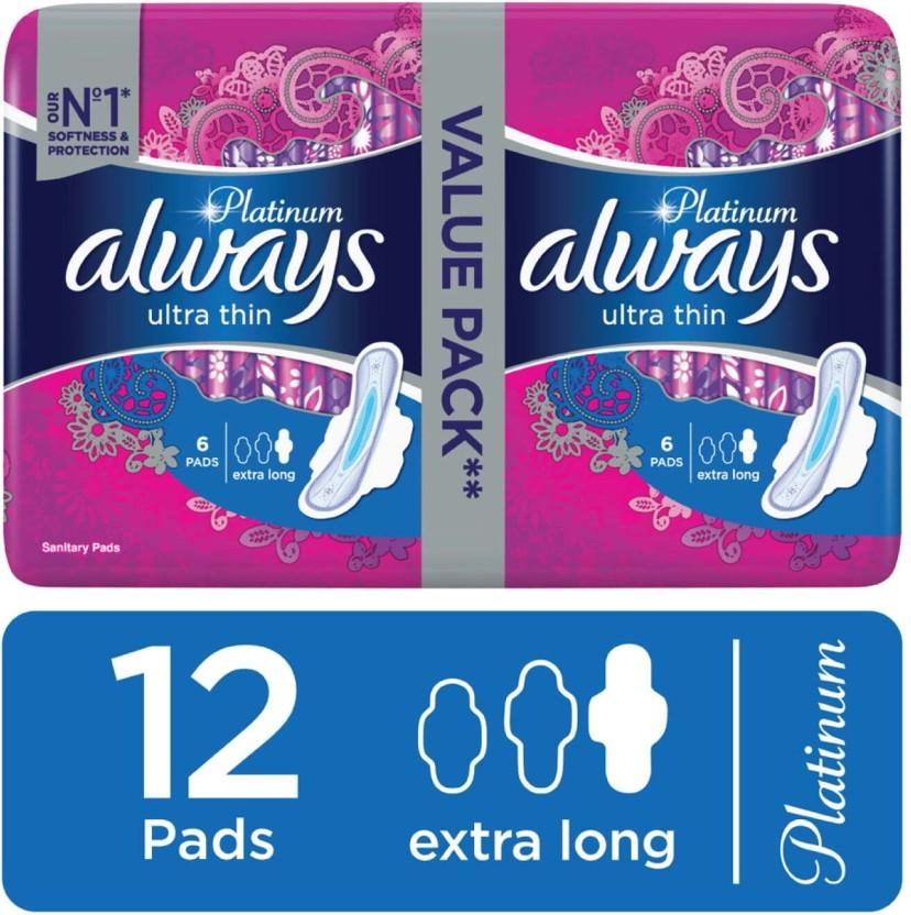 Always Ultra Pads Sanitary Pad (Pack of 12)