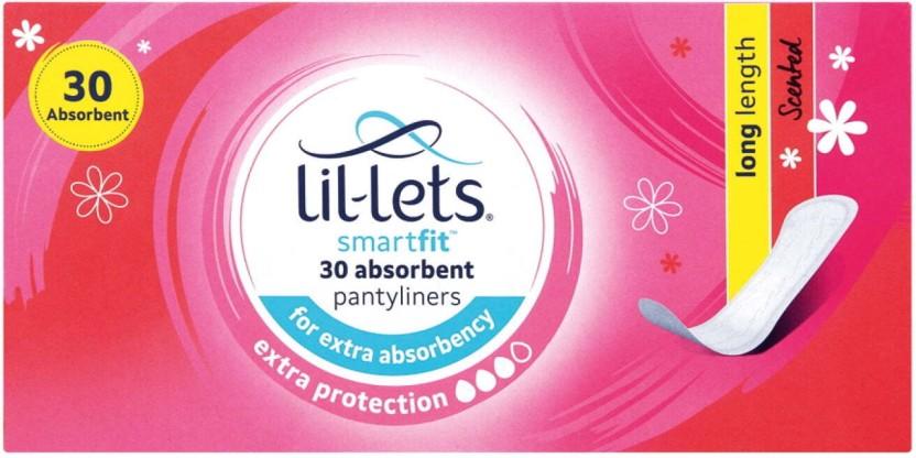 Lil-Lets Pantyliners Long Scented Pantyliner (Pack of 30)