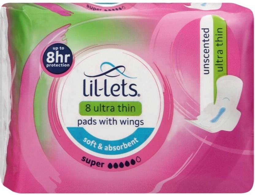 Lil-Lets Ultra Thin Pads Super Scented Sanitary Pad (Pack of 16)