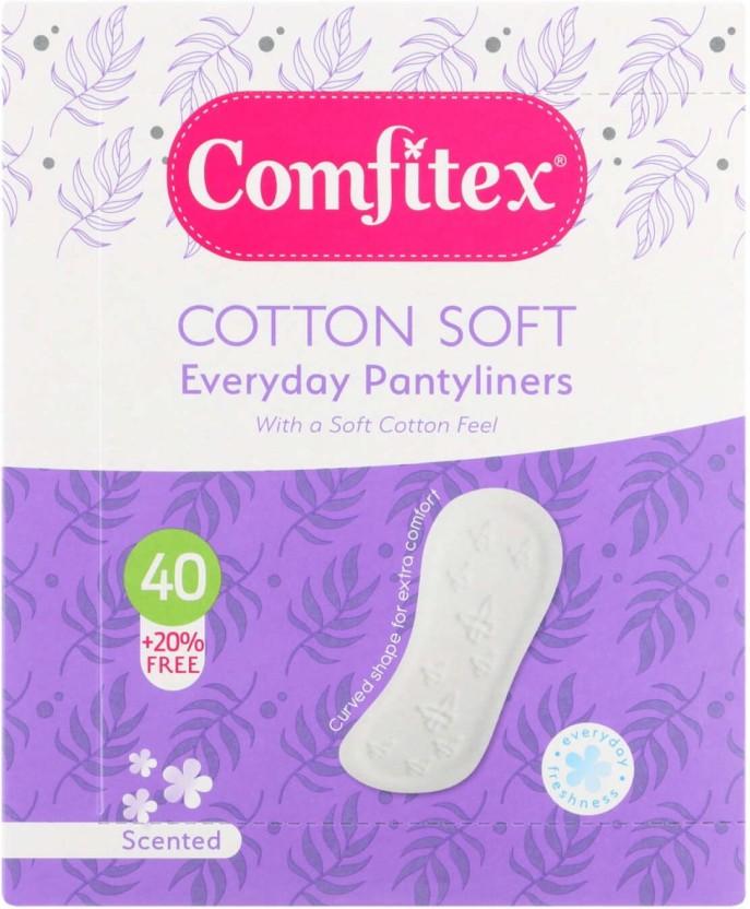 Comfitex Pantyliner Deo Pantyliner (Pack of 40)