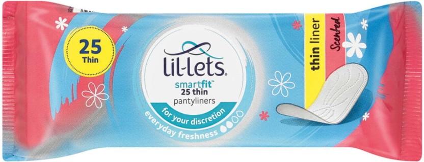 Lil-Lets Scented Panty Liner Pantyliner (Pack of 25)
