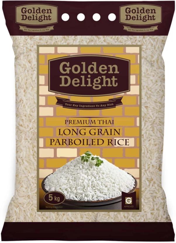 Golden Delight Long Grain Rice (Long Grain, Parboiled) (5 kg)