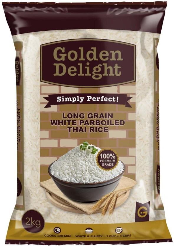 Golden Delight  Thai Long Grain Rice (Long Grain, Parboiled) (2 kg)