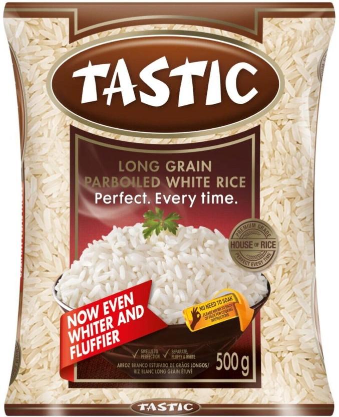 Tastic Long Grain Rice (Long Grain, Parboiled) (0.5 kg)