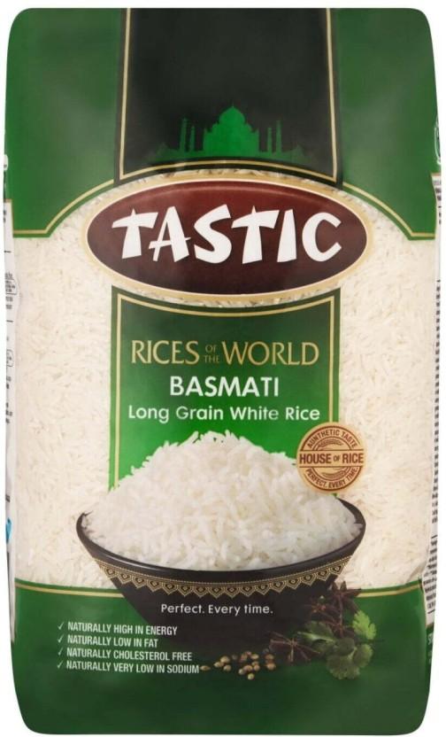 Tastic Basmati Long Grain Rice (Long Grain, Raw) (2 kg)