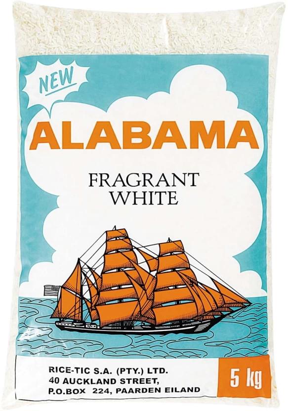 Alabama Fragrant Raw Rice (Long Grain, Raw) (5 kg)