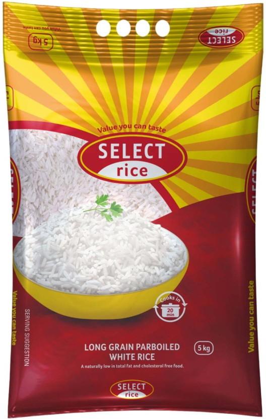 Sasko Select Boiled Rice (Long Grain, Parboiled) (5 kg)
