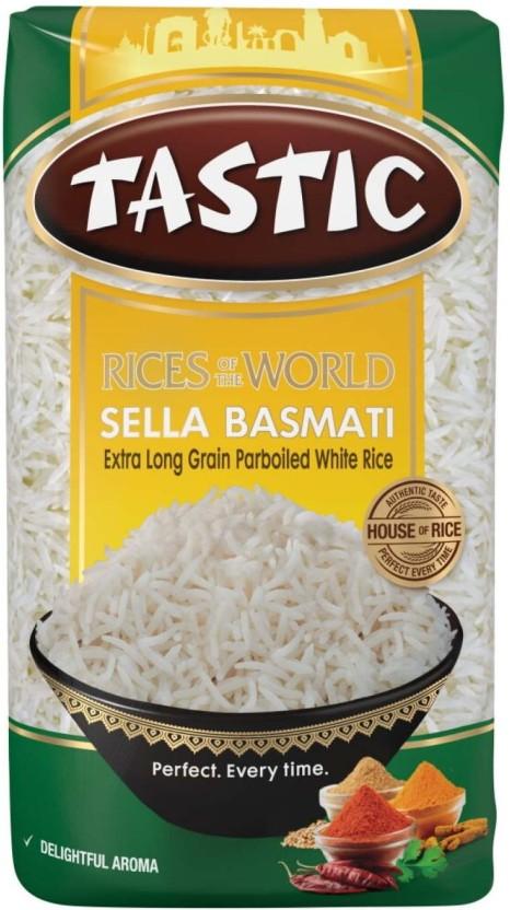 Tastic Sella Basmati Long Grain Rice (Long Grain, Parboiled) (1 kg)