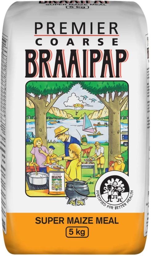 Premier Coarse Braaipap Super Maize Meal Maize/Corn (5 kg)