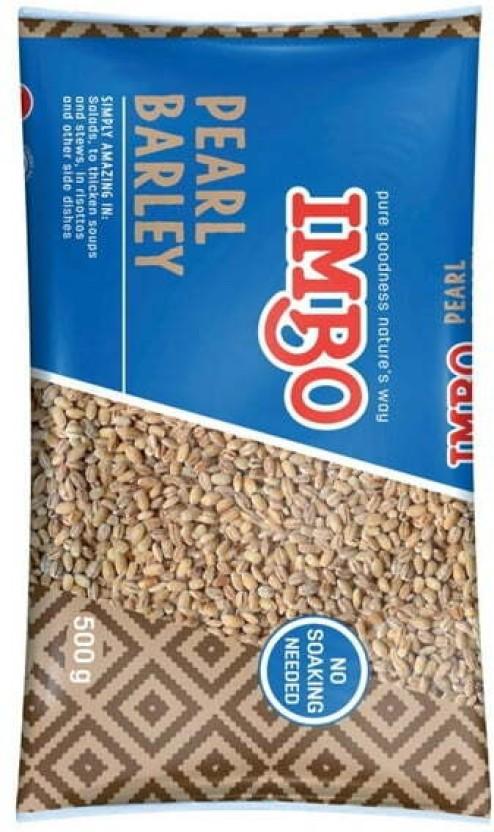 Imbo Pearl-Pure Goodness Natures Way Barley (500 g, Pack of 10)