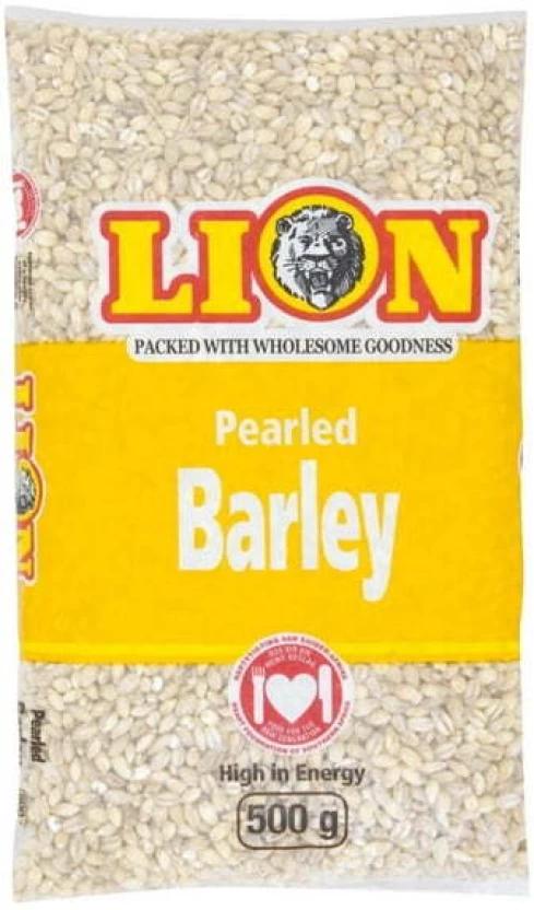 Lion Pearled High in Energy Barley (500 g, Pack of 10)