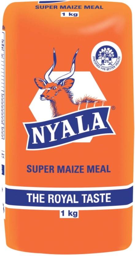Nyala Super Maize Meal Maize/Corn (1 kg, Pack of 10)