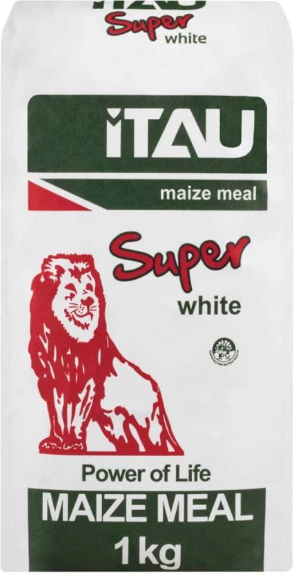 Itau Super White Maize Meal Maize/Corn (1 kg, Pack of 10)