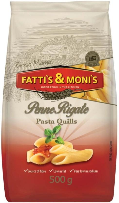 Fatti'S & Moni'S Penne Rigate Regular Pasta (Pack of 20, 500 g)