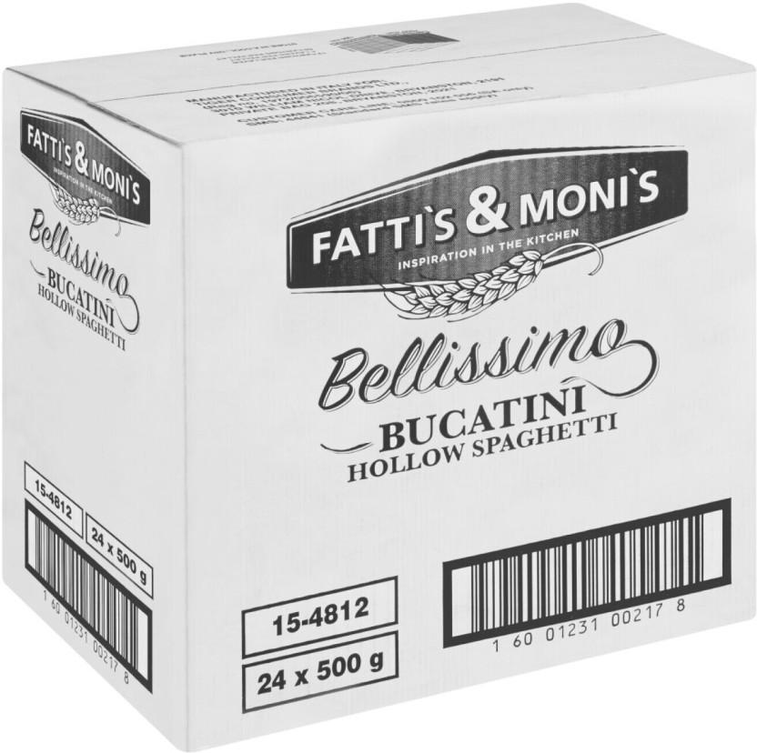 Fatti'S & Moni'S Bellissimo Durum Wheat Regular Pasta (Pack of 24, 500 g)