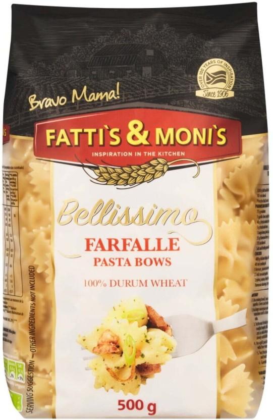 Fatti'S & Moni'S Bellissimo Durum Wheat Regular Pasta (Pack of 16, 500 g)