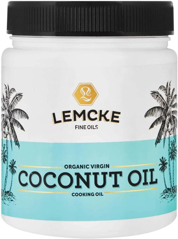 Lemcke Organic Virgin Coconut Oil Jar (12 x 1 L)