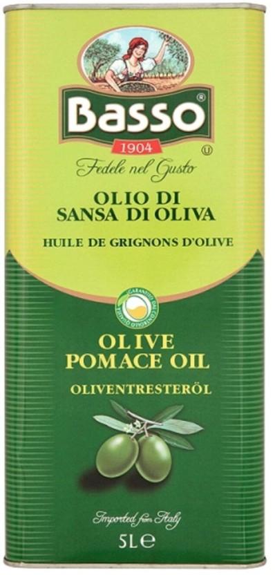 Basso Pomace Olive Oil Tin (5 L)