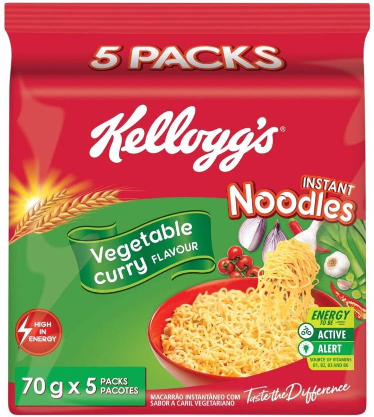 Kellogg's Vegetable Curry Flavour Instant Noodles Vegetarian (70 g)