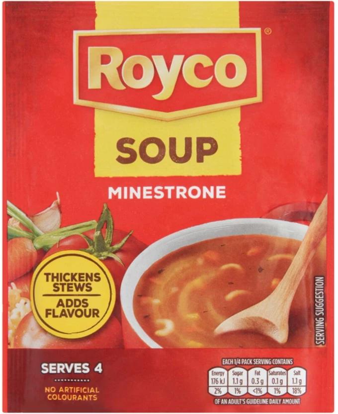 Royco Minestrone Soup (Pack of 10, 50 g)