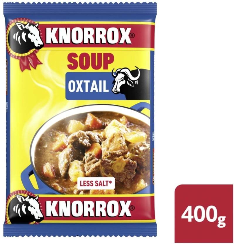 Knorrox Oxtail Flavour Soup (Pack of 5, 400 g)