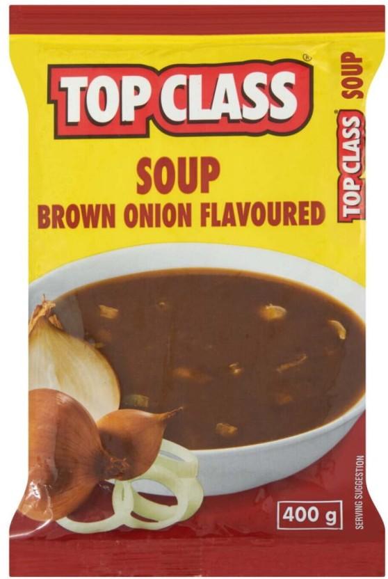 Top Class Brown Onion Flavoured Soup (Pack of 4, 400 g)