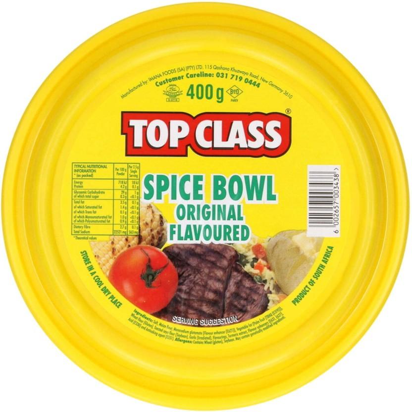 Top Class Spice Bowl Original Flavoured (10 x 400 g)