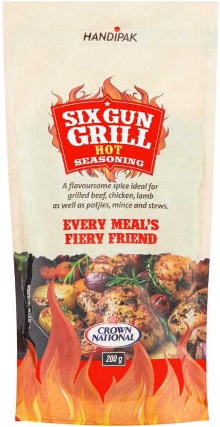 Six Gun Grill Grill Seasoning Hot (1 x 200 g)
