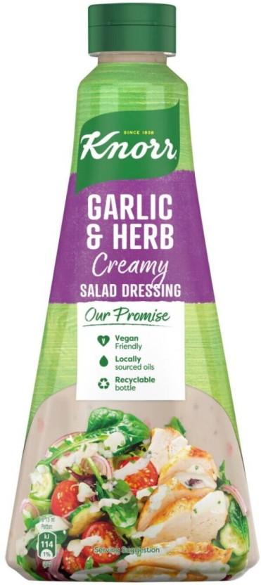 Knorr Garlik & Herb Creamy Salad Dressing Dressing (5 x 340 ml)