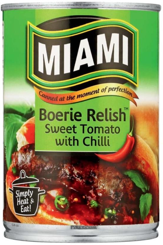 Miami Boerie Relish Sweet Tomato Vegetables (501 g, Pack of 6)