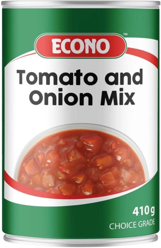 Econo Choice Grade Tomato & Onion Mix Vegetables (410 g)