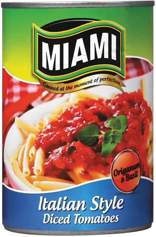 Miami Italian Style Diced Vegetables (410 g, Pack of 6)